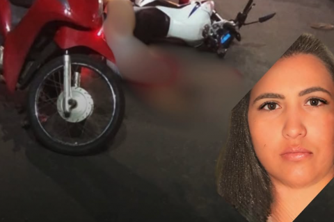 COLISÃO ENTRE MOTOCICLETAS MATA MULHER DURANTE A MADRUGADA EM MOSSORÓ RN