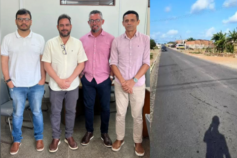VEREADOR RAFAEL CORREIA GARANTE MEDIDAS PARA REDUZIR ACIDENTES NA AVENIDA PEDRO VASCONCELOS, EM EXTREMOZ