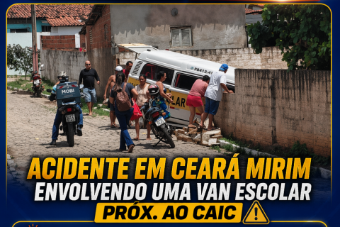🚨 ACIDENTE EM CEARÁ-MIRIM
