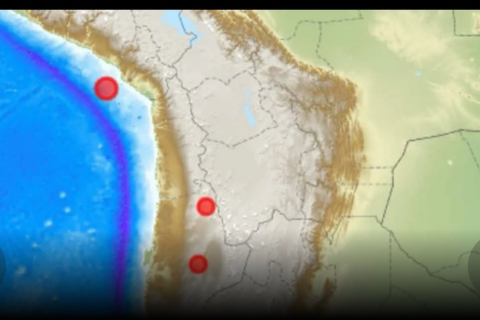 TERREMOTO DE MAGNITUDE 6,9 ATINGE O NORTE DO CHILE E ASSUSTA MORADORES
