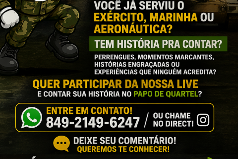 🚨 ATENÇÃO, RESERVISTAS!